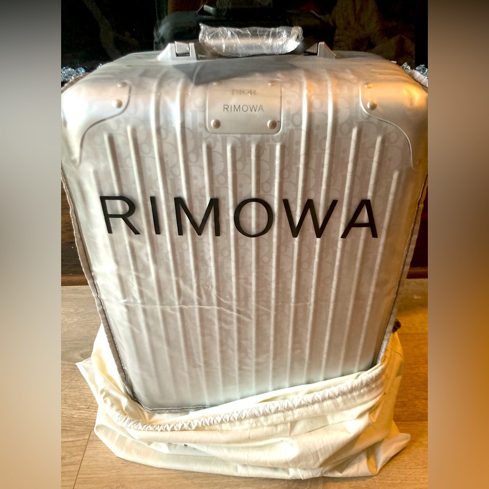 Authentic RIMOWA x DIOR carry on luggage